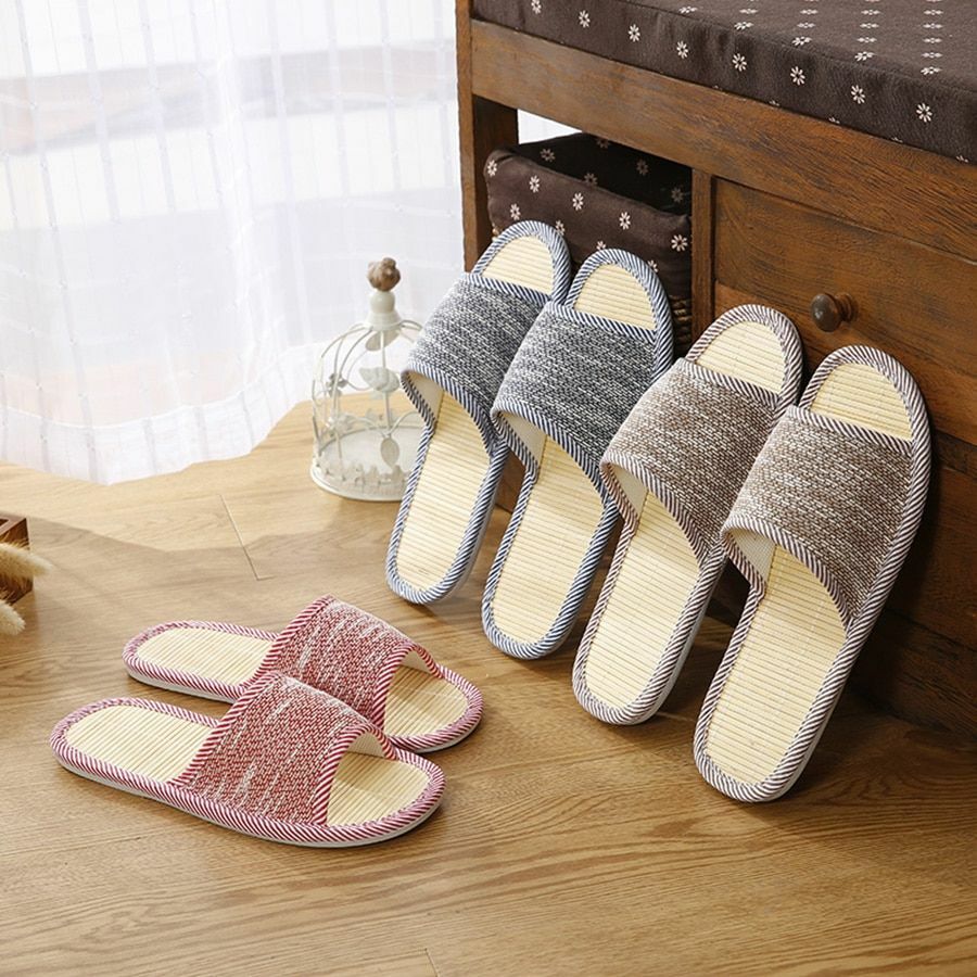 bamboo house slippers